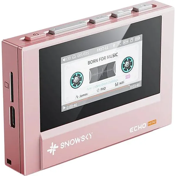 FiiO Snowsky Echo Mini Hifi-afspiller Lyserød