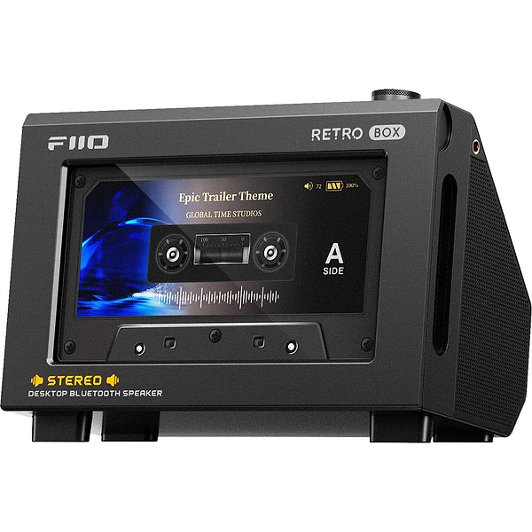 FiiO Retro Box Bluetooth Højttaler Black