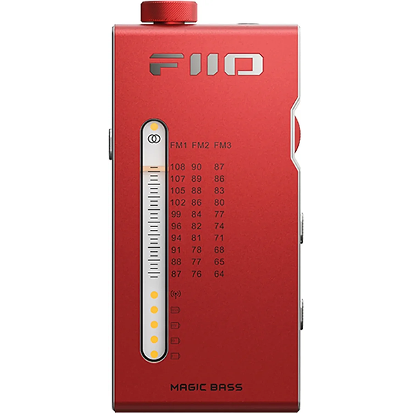 FiiO RR11 Bærbar FM-Radio og USB-DAC Rød