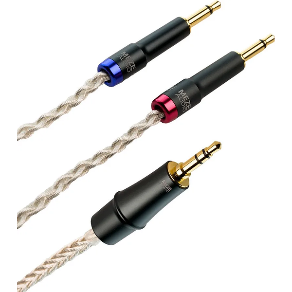 Meze mono 3.5 mm to 3.5 mm silver plated PCUHD premium cable