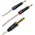 Meze mono 3.5 mm to 6.3 mm silver plated PCUHD premium cable