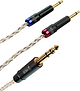 Meze mono 3.5 mm to 6.3 mm silver plated PCUHD premium cable