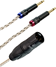 Meze mono 3.5 mm to 4 PIN XLR balanced silver plated PCUHD premium cable