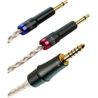 Meze mono 3.5 mm to 4.4 mm balanced silver plated PCUHD premium cable