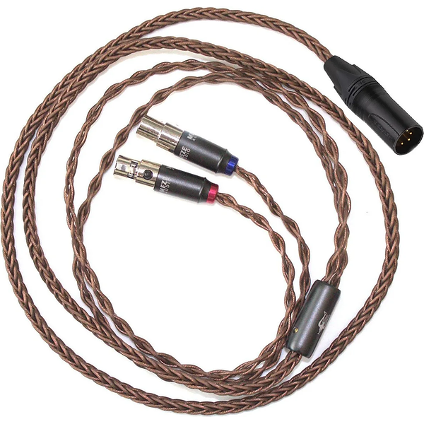 Meze mini XLR to 4 PIN XLR balanced copper PCUHD premium cable