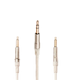 Meze mono 3.5 mm to 3.5 mm 3 m White/Silver standard cable