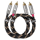 FiiO LR-RCA4L RCA-kabel Sort