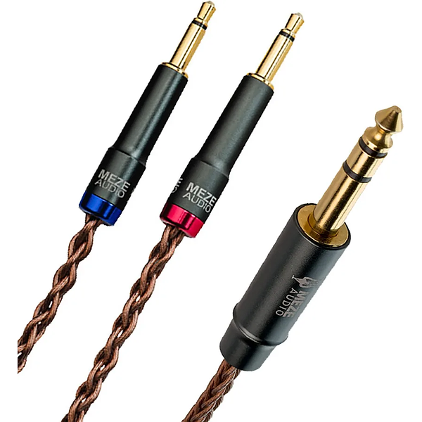 Meze mono 3.5 mm to 6.3 mm copper PCUHD premium cable