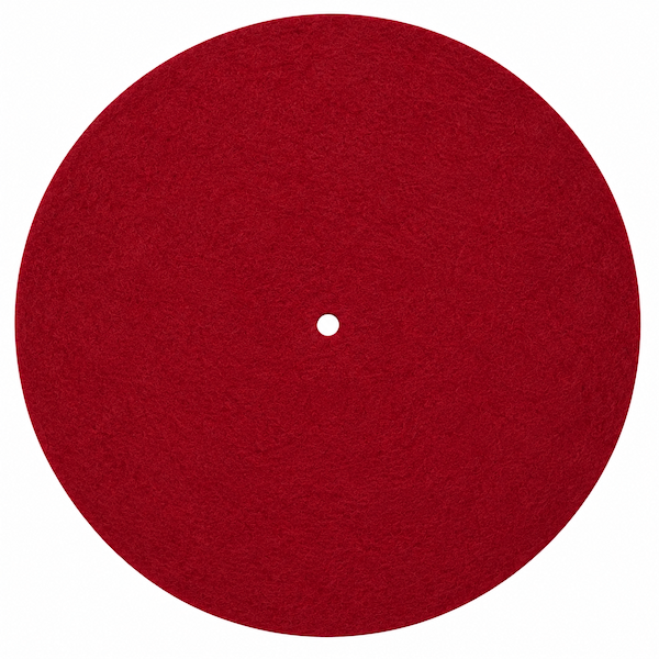 Pro-Ject Felt Mat 300MM Dark Red