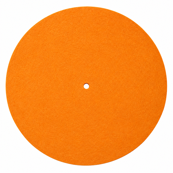 Pro-Ject Felt Mat 300MM Orange
