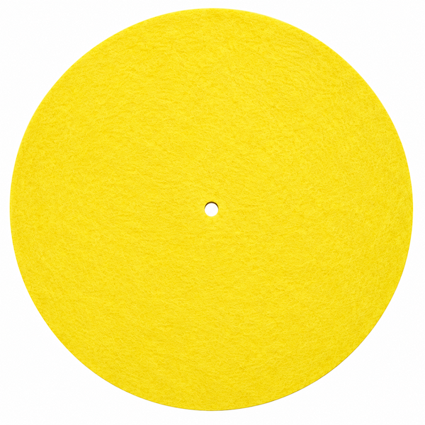 Pro-Ject Felt Mat 300MM Yellow