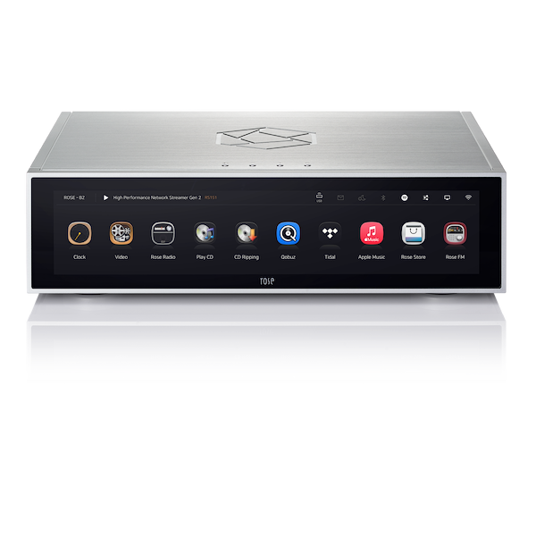 HiFi ROSE RS151 High Performance Netværksstreamer Silver