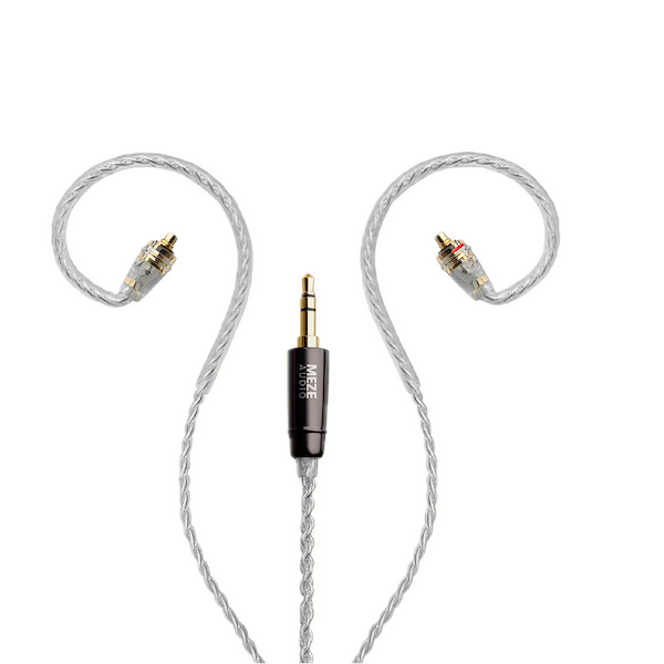 Meze MMCX to 3.5 mm silver plated standard cable