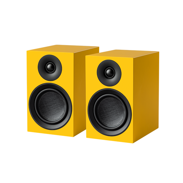 Pro-Ject Speaker 5 E Carbon Par Golden Yellow