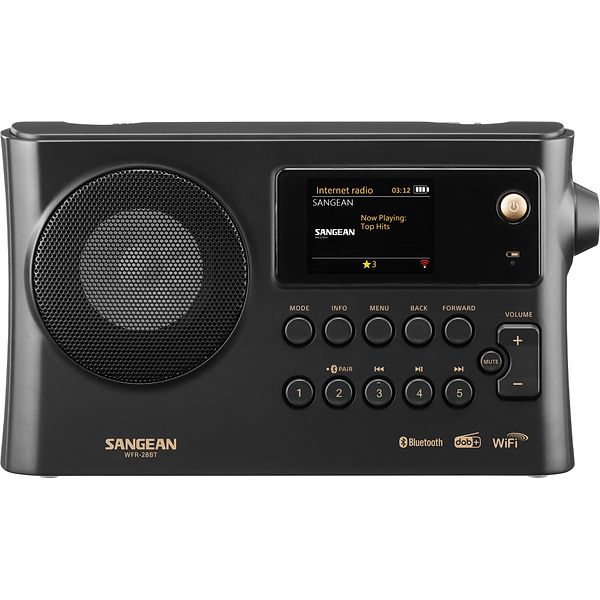 Sangean WFR-28BT FM, DAB+ og Internetradio