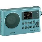 Sangean WFR-28BT FM, DAB+ og Internetradio Lyseblå