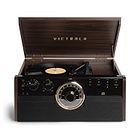 Victrola Empire 6-i-1 Musik System Espresso