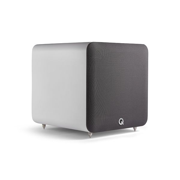 Q Acoustics QSUB100 Subwoofer Hvid Satin