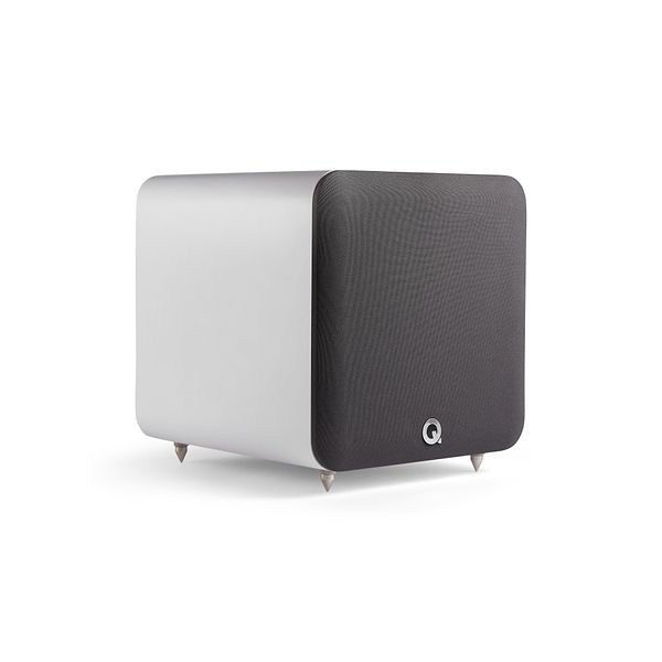 Q Acoustics QSUB80 Subwoofer Hvid Satin