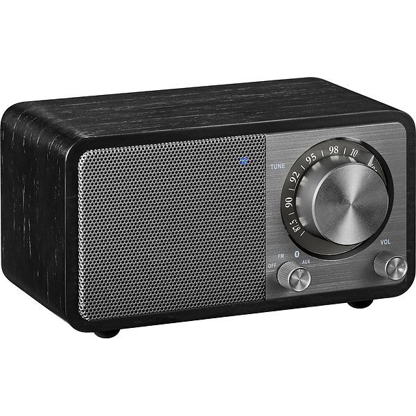 Sangean WR-7 PLUS Kompakt Genopladelig Radio Midnight Oak