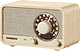 Sangean WR-8 Genopladelig Retro Radio White Ash