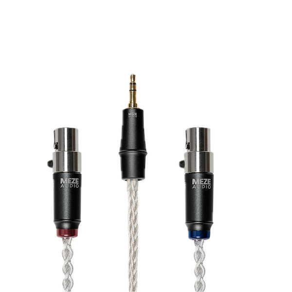 Meze mini XLR to 3.5 mm silver plated PCUHD premium cable