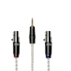 Meze mini XLR to 3.5 mm silver plated PCUHD premium cable