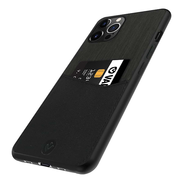 Valenta Back Cover Black Card Slot iPhone 13 Pro Max