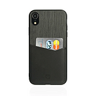 Valenta Back Cover Black Card Slot iPhone XR