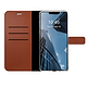 Valenta Book Case Leather Brown - Gel Skin iPhone 14 Pro Max