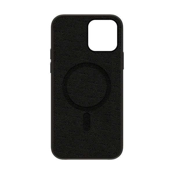 Valenta Back Cover Leather MagSafe Black iPhone 14 Pro Max