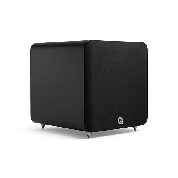 Q Acoustics QSUB100 Subwoofer Sort Satin