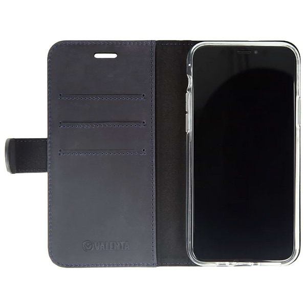 Valenta Booklet Classic Luxe Vintage Blue Iphone XR