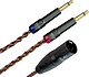 Meze mono 3.5 mm to 4 PIN XLR balanced copper PCUHD premium cable