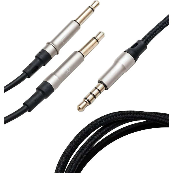 Meze mono 3.5 mm to 3.5 mm 3 m Black/Silver standard cable