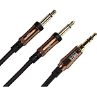 Meze mono 3.5 mm to 3.5 mm 3 m soft TPE cable with copper aluminium casings