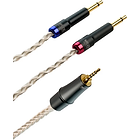 Meze mono 3.5 mm to 2.5 mm balanced silver plated PCUHD premium cable