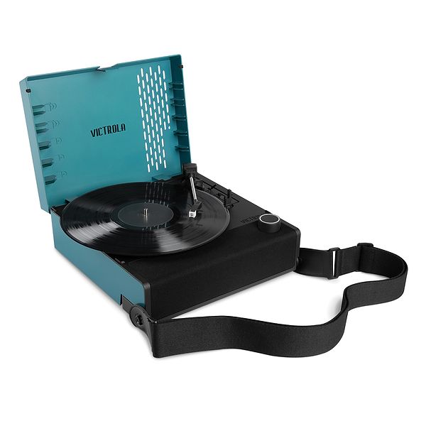 Victrola VSC-750SB Revolution Go Bærbar Pladespiller med batteri Blå