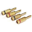 NorStone Bananstik - 4 stk Gold Plated