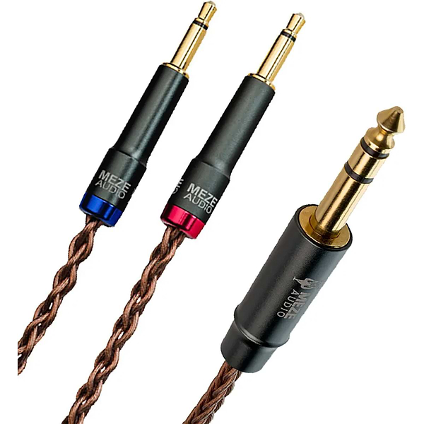 Meze mono 3.5 mm to 6.3 mm copper PCUHD premium cable