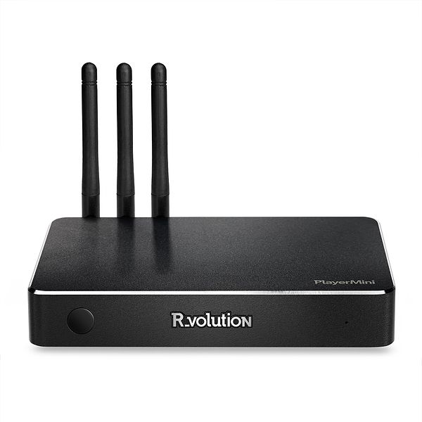 R_volution Player Mini med UHD 4K