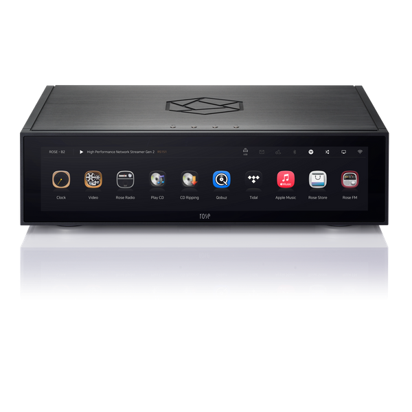 HiFi ROSE RS151 High Performance Netværksstreamer Black