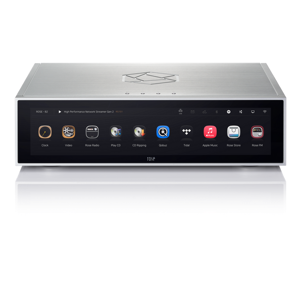 HiFi ROSE RS151 High Performance Netværksstreamer Silver