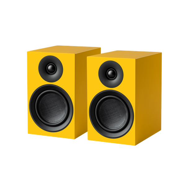 Pro-Ject Speaker 5 E Carbon Par Golden Yellow