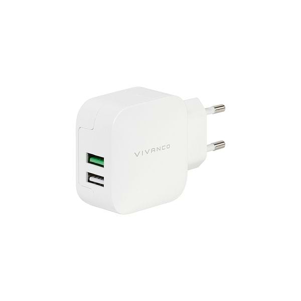 Vivanco Hurtiglader 2 x USB-A 3.4A 