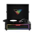 Victrola VSC-700 SB Journey Glow Illuminated Suitcase Black