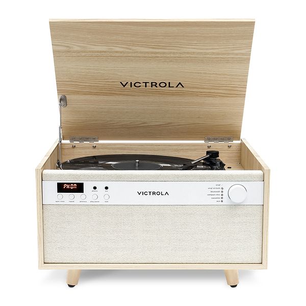 Victrola VTA-820SB Natural Pladespiller, CD, Kassette