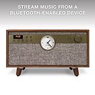 Victrola VTA-830SB Century with Clock - Pladespiller - CD - Kassette - Valnød