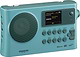 Sangean WFR-28BT FM, DAB+ og Internetradio Lyseblå