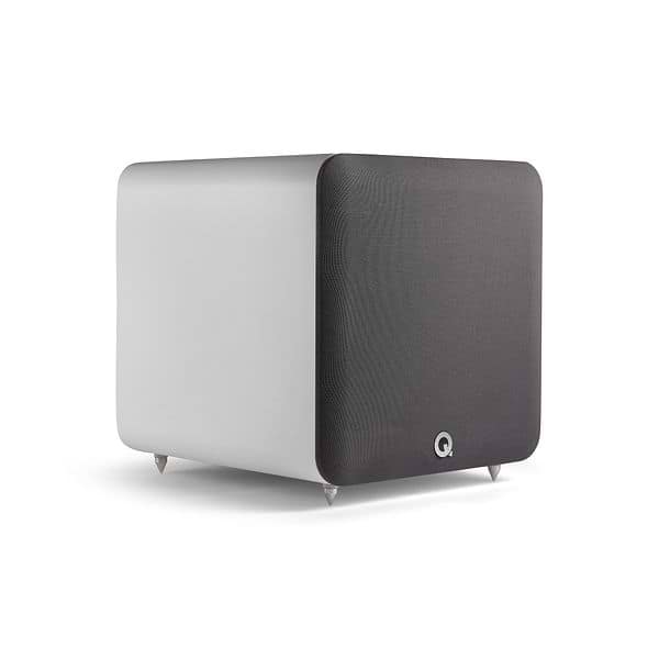 Q Acoustics QSUB100 Subwoofer Hvid Satin